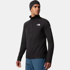 Et Grønnere Valg Sweaters Og Pullovers<The North Face Mens Summit Futurefleece Lt 1/2 Zip Sort (TNF BLACK)