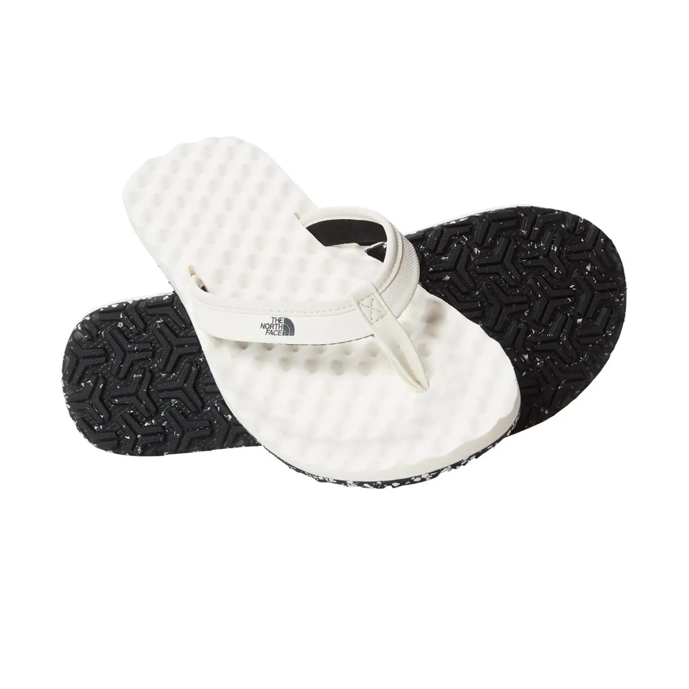 The North Face Klip Klapper|Klip Klapper<Womens Base Camp Mini II Hvid (GARDENIA WHITE/TNF BLACK)