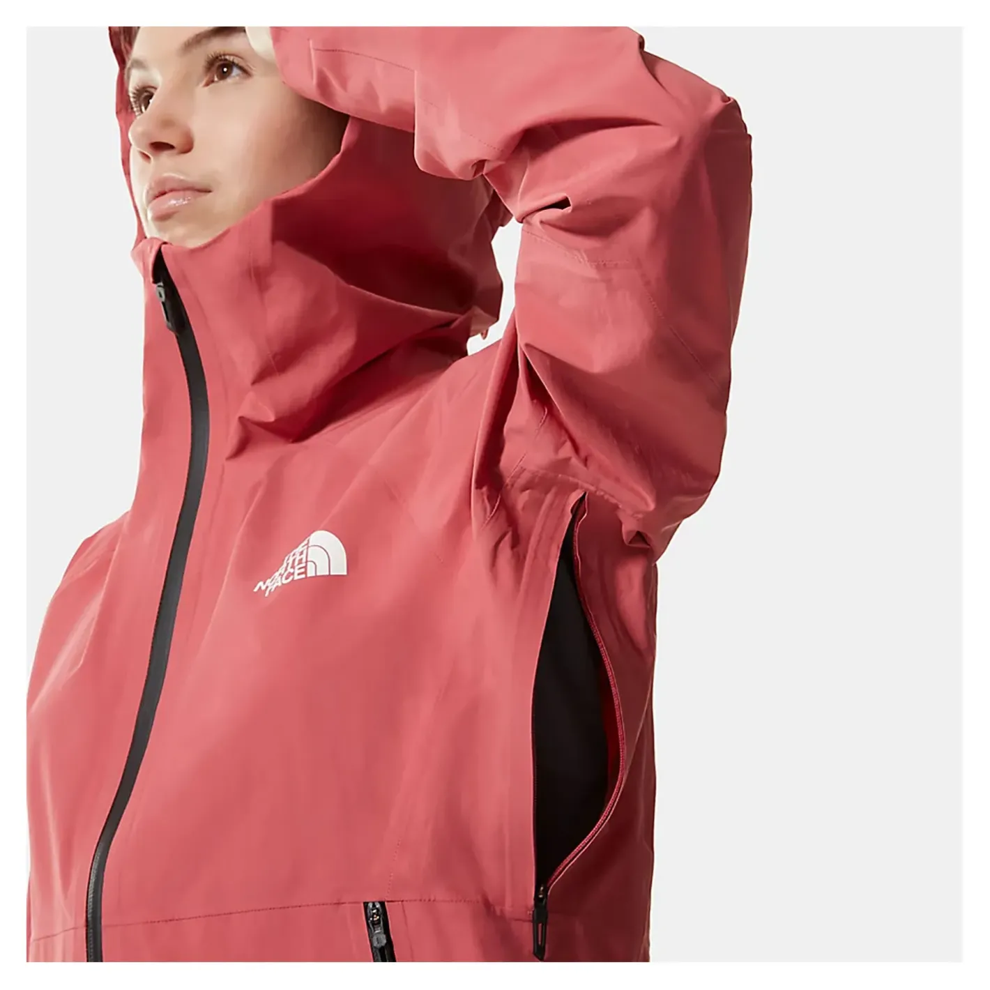 The North Face Vandtætte Jakker<Womens Circ 2.5l Jacket Lyserød (SLATE ROSE)