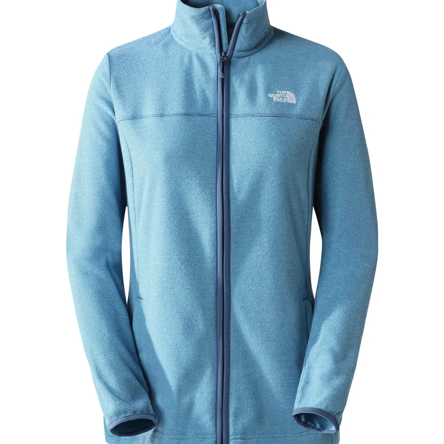 The North Face Fleece- Og Uldtrøjer<Womens Homesafe Full Zip Fleece S2023 model Blå (SHADY BLUE/SKYLIGHT BLUE)