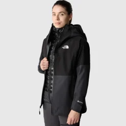 The North Face Vandtætte Jakker<Womens Jazzi GTX Jacket Grå (ASPHALT GREY/TNF BLACK)