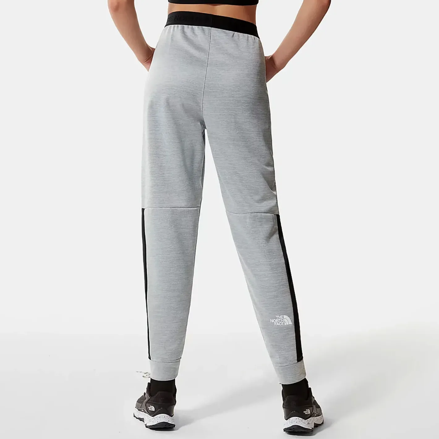 The North Face Bukser<Womens MA Fleece Pant Grå (TNF LIGHT GREY HTHR/TNF BLACK)