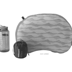 Therm-A-Rest Hovedpuder<Airhead Large Blå (BLUE WOVEN DOT)