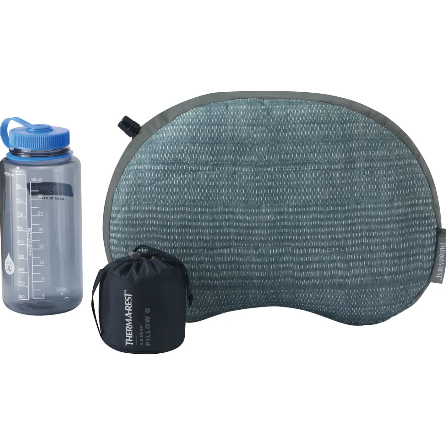 Therm-A-Rest Hovedpuder<Airhead Regular S2020 model Blå (BLUE WOVEN)