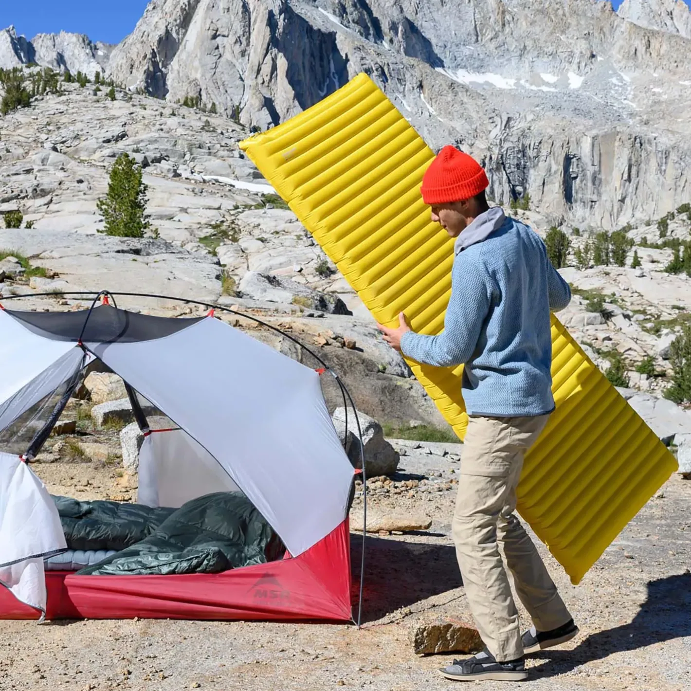 Therm-A-Rest Oppustelige Liggeunderlag<Neoair Xlite NXT Max Large Gul (SOLAR FLARE)
