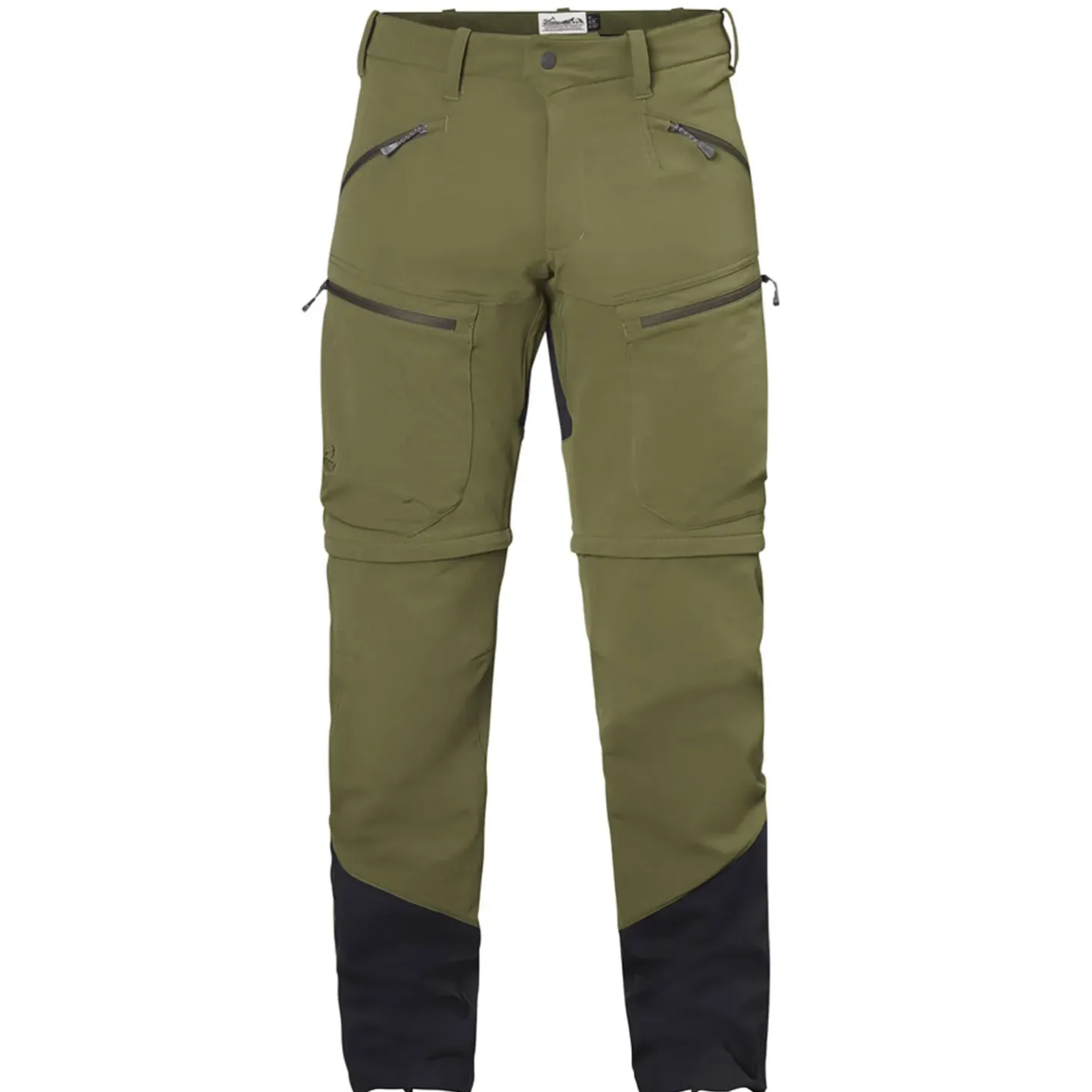 Et Grønnere Valg Zip-Off Bukser<Tierra Mens Lite Track Convertible Pant 2019 model Grøn (OLIVE NIGHT)