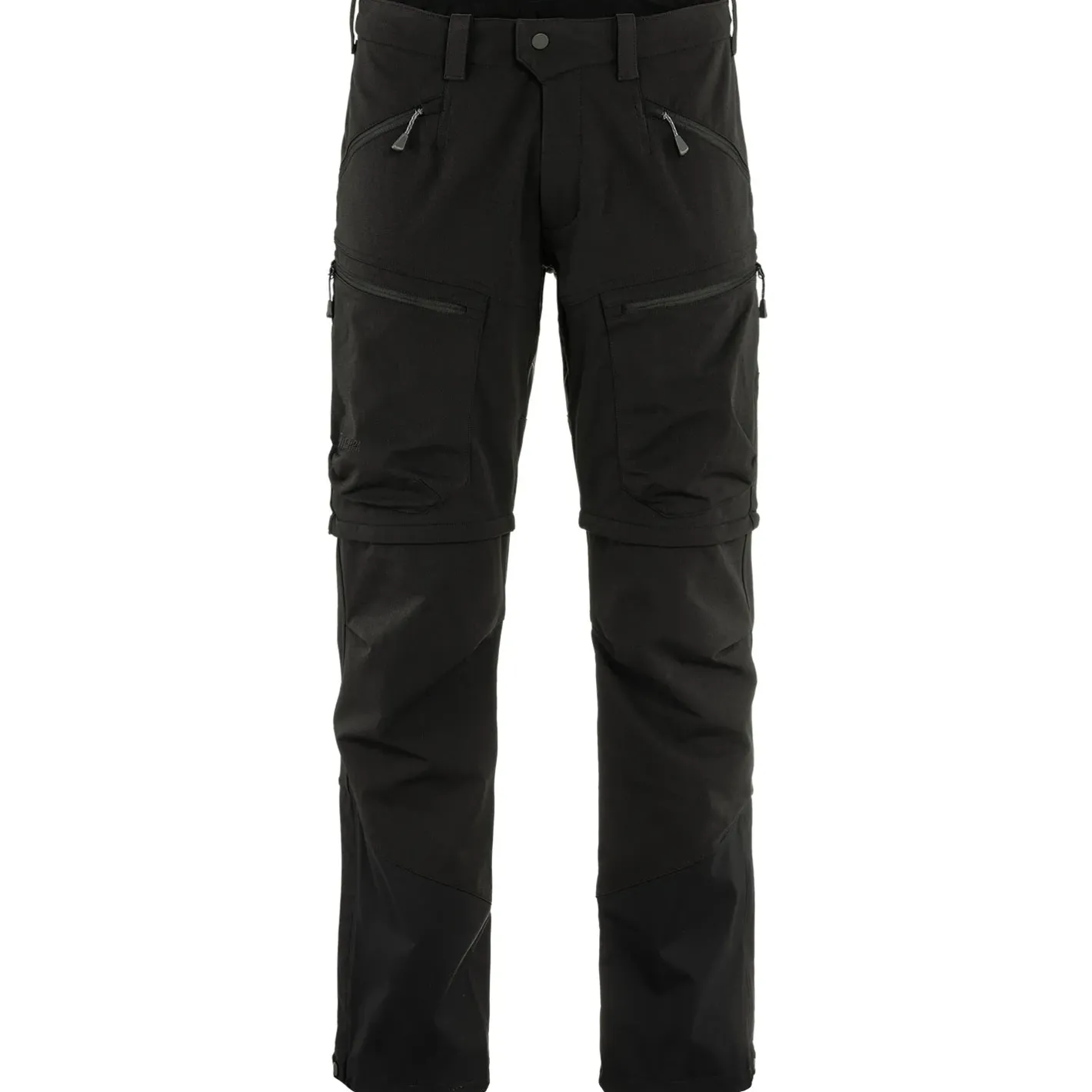 Et Grønnere Valg Zip-Off Bukser<Tierra Mens Lite Track Convertible Pant Sort (BLACK)