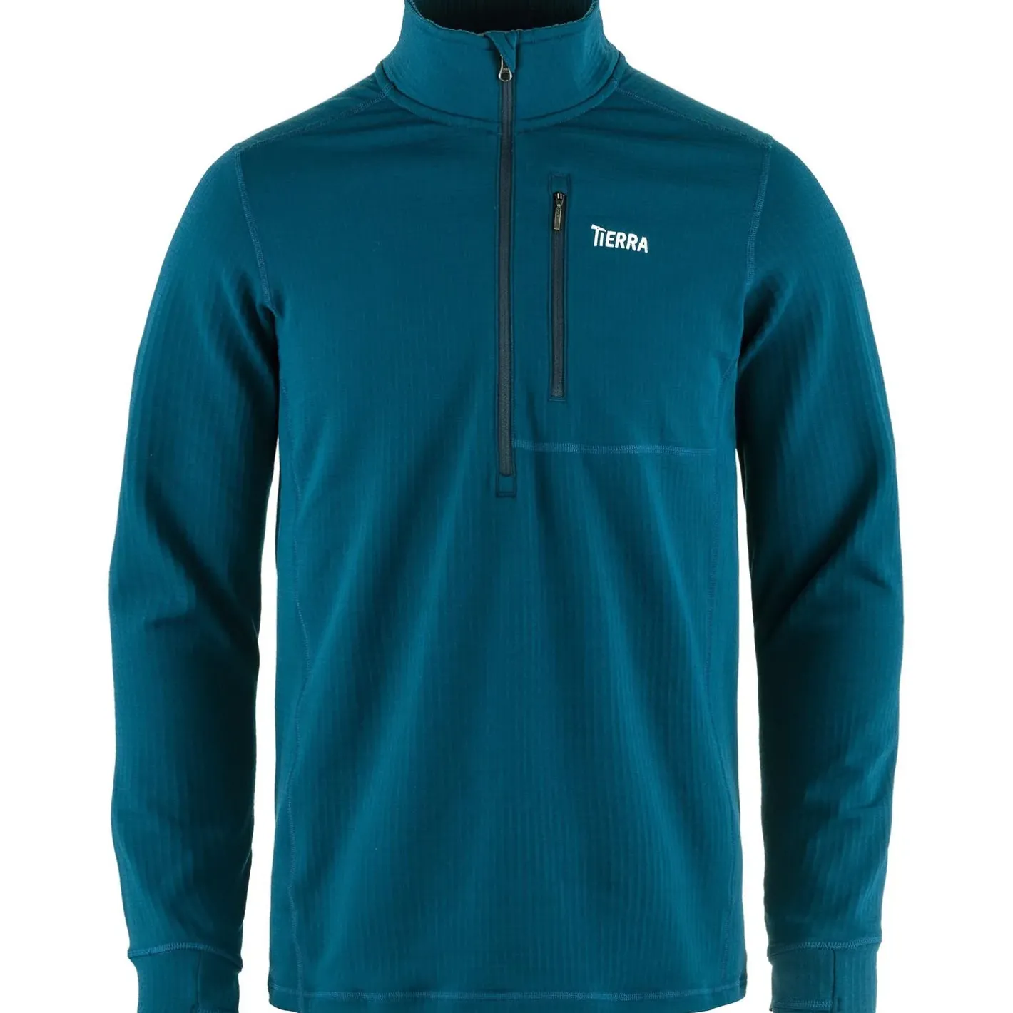 Tierra Sweaters Og Pullovers<Mens Nallo Half Zip Blå (DEEP SEA)
