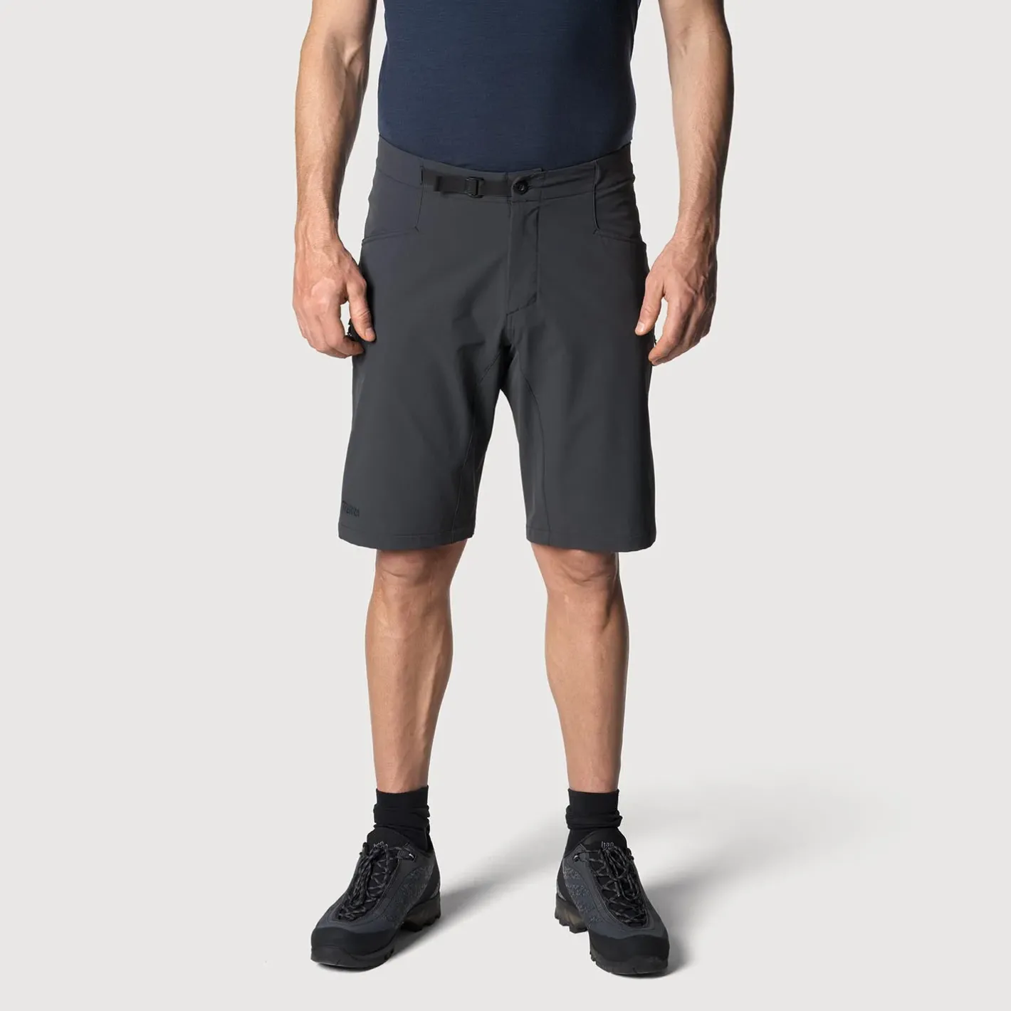 Et Grønnere Valg Shorts<Tierra Mens Off-Course Shorts - 11" Sort (BLACK/ASPHALT)