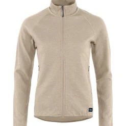 Et Grønnere Valg Fleece- Og Uldtrøjer<Tierra Womens Midlana 340 Merino Full Zip Beige (SAND)