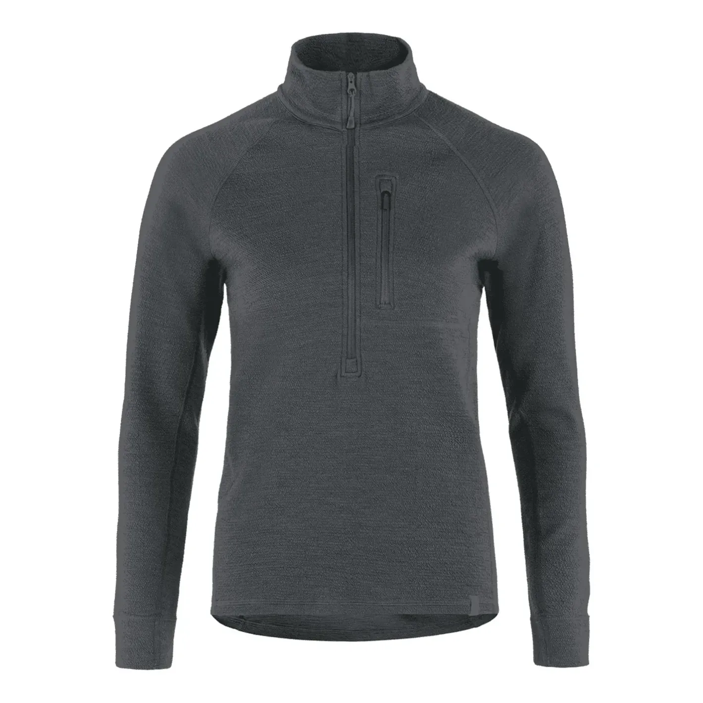 Et Grønnere Valg Sweaters Og Pullovers<Tierra Womens Midlana 340 Merino Half Zip 2022 model Grå (GRAPHITE)
