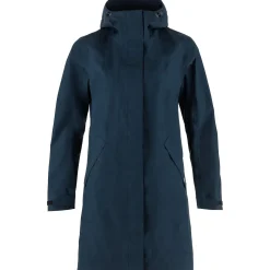 Et Grønnere Valg Vandtætte Jakker<Tierra Womens Svolvær Coat Blå (NAVY BLUE)