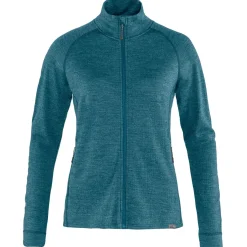Et Grønnere Valg Fleece- Og Uldtrøjer<Tierra Womens Templet Midlayer Jacket 2020 model Blå (MAJOLICA BLUE)