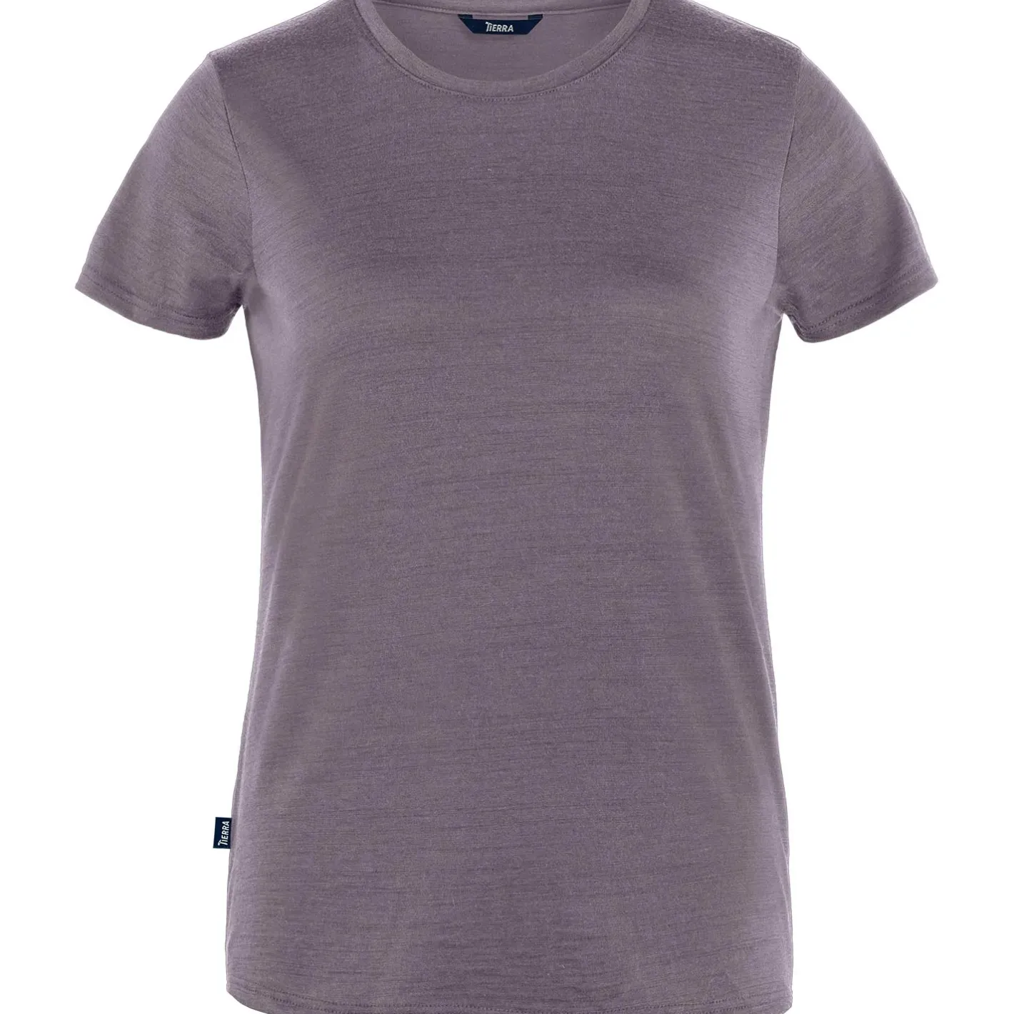 Et Grønnere Valg T-Shirts<Tierra Womens Woolpa Tee Lilla (PALE PURPLE)