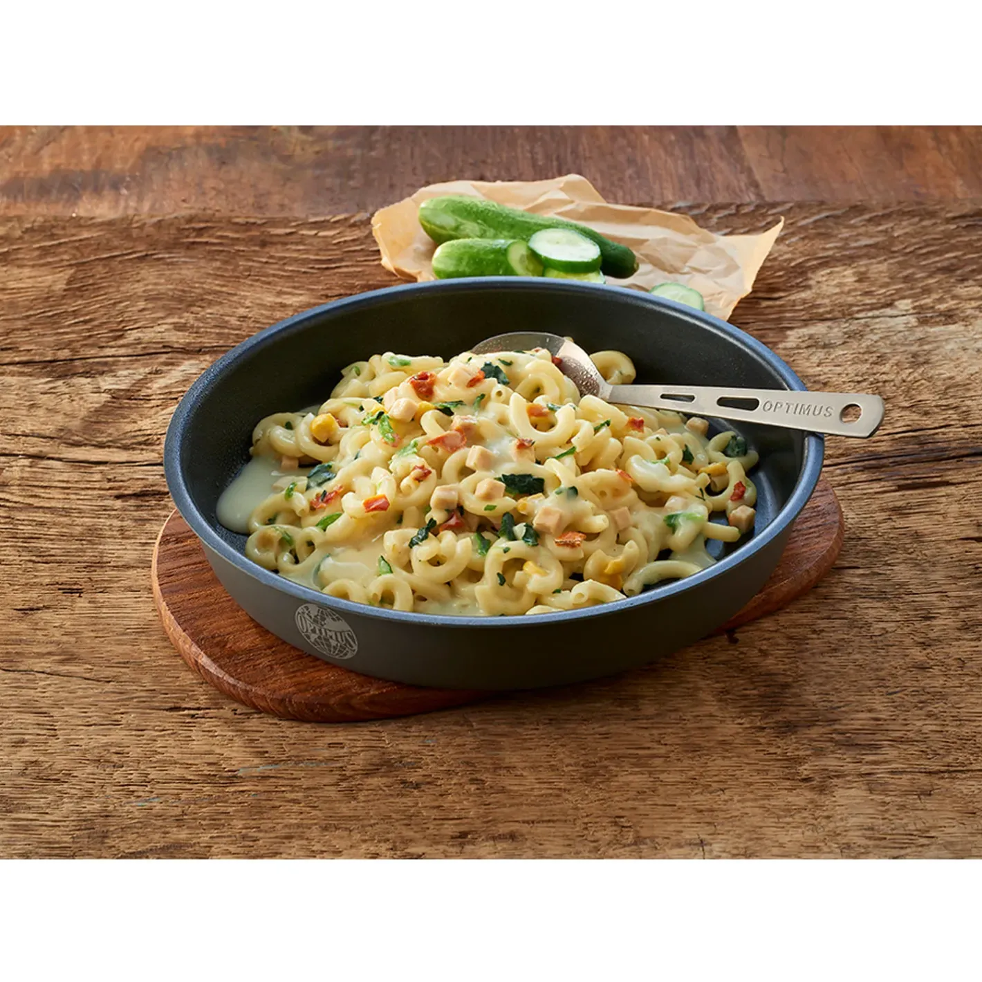 Trek N Eat Mad<Creamy Pasta With Chicken And Spinach