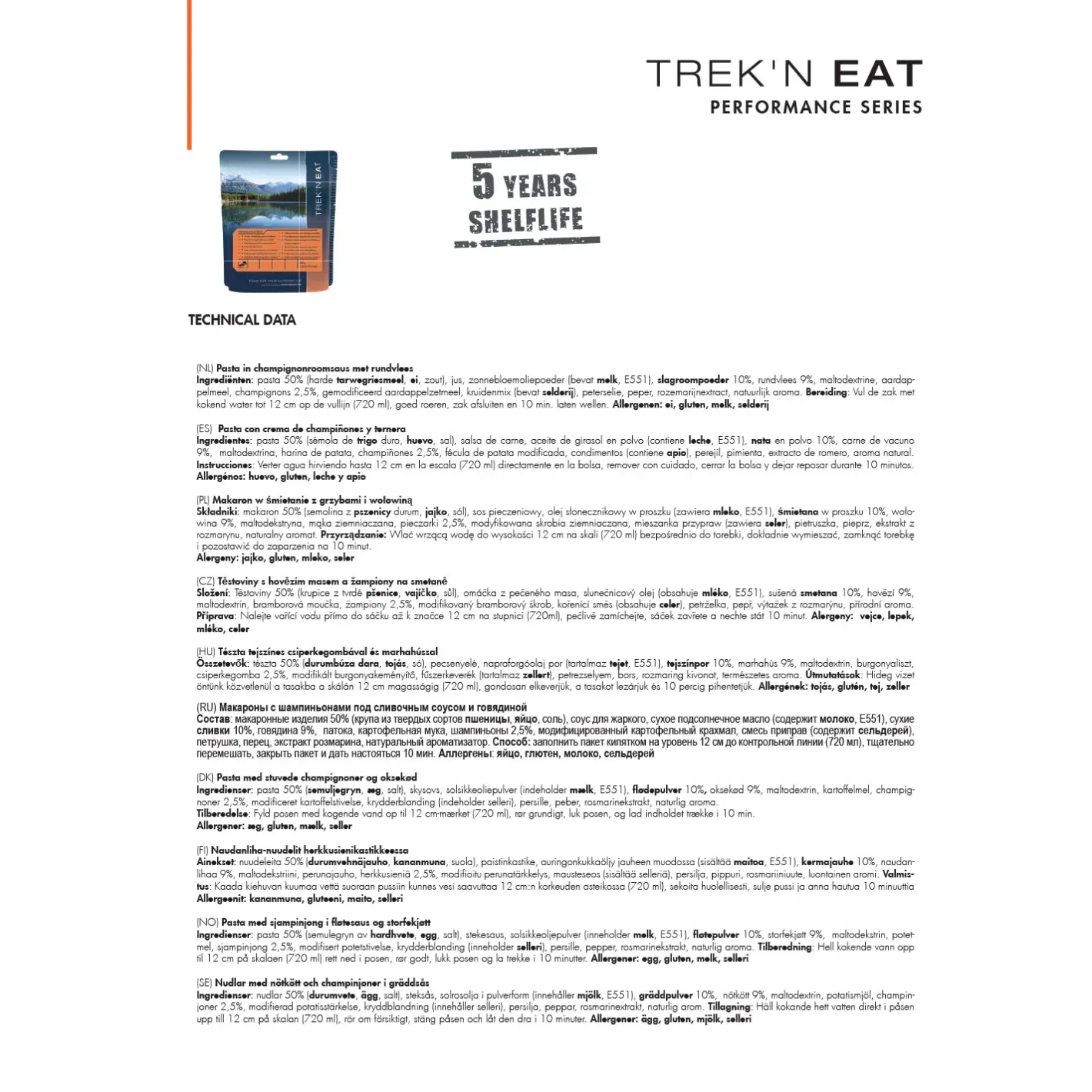 Trek N Eat Mad<Pasta In Creamy Mushrooms + Beef Ps1000+