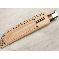Vangedal Knive Og Tools<Slirekniv Nr. 3 M/merlespir Træ/læder Grå (STAINLESS STEEL)