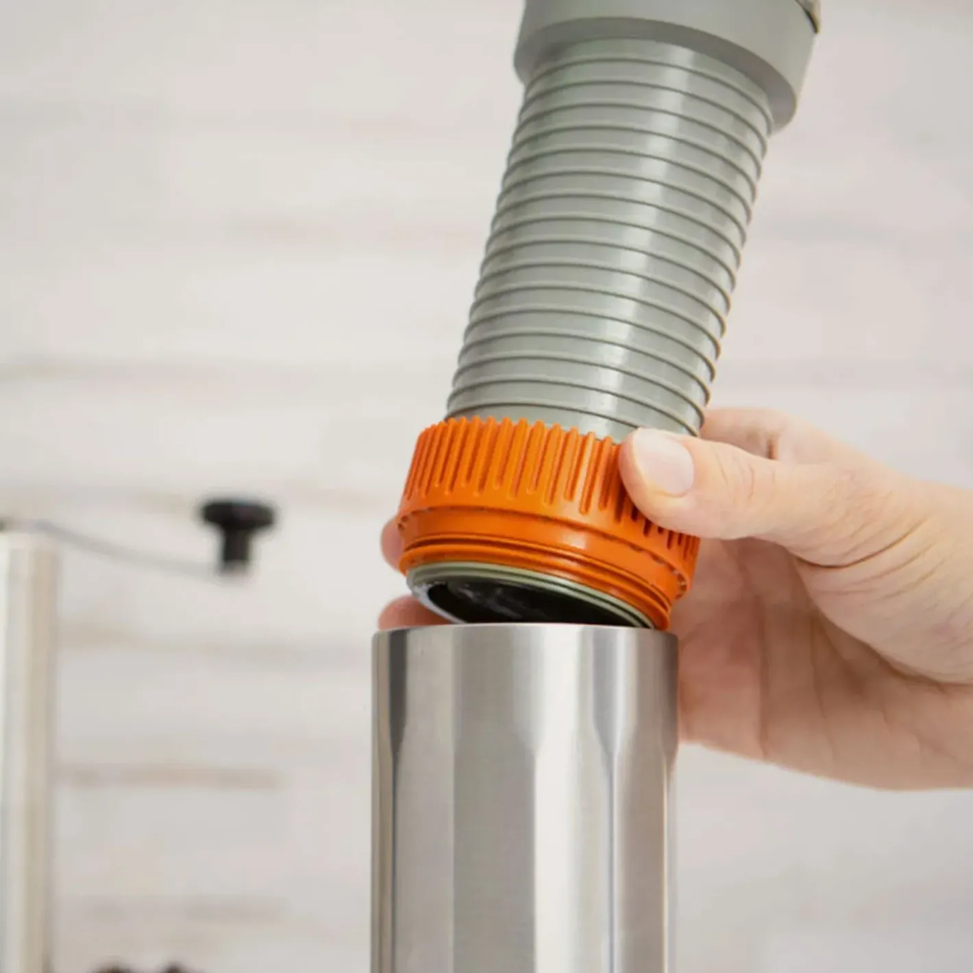 Wacaco Tilbehør Til Kogegrej<Pipamoka Twist'n Brew Grå (STAINLESS/ORANGE)