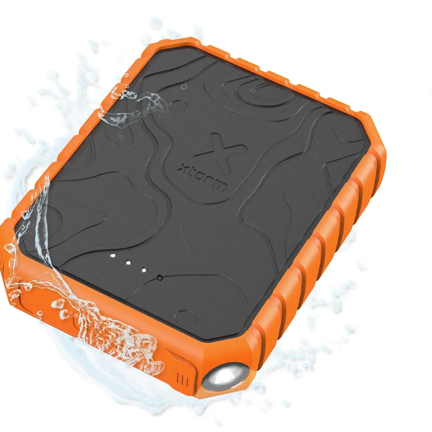 Xtorm Powerbanks Og Solceller<Rugged Power Bank 10000 Sort (BLACK/ORANGE)