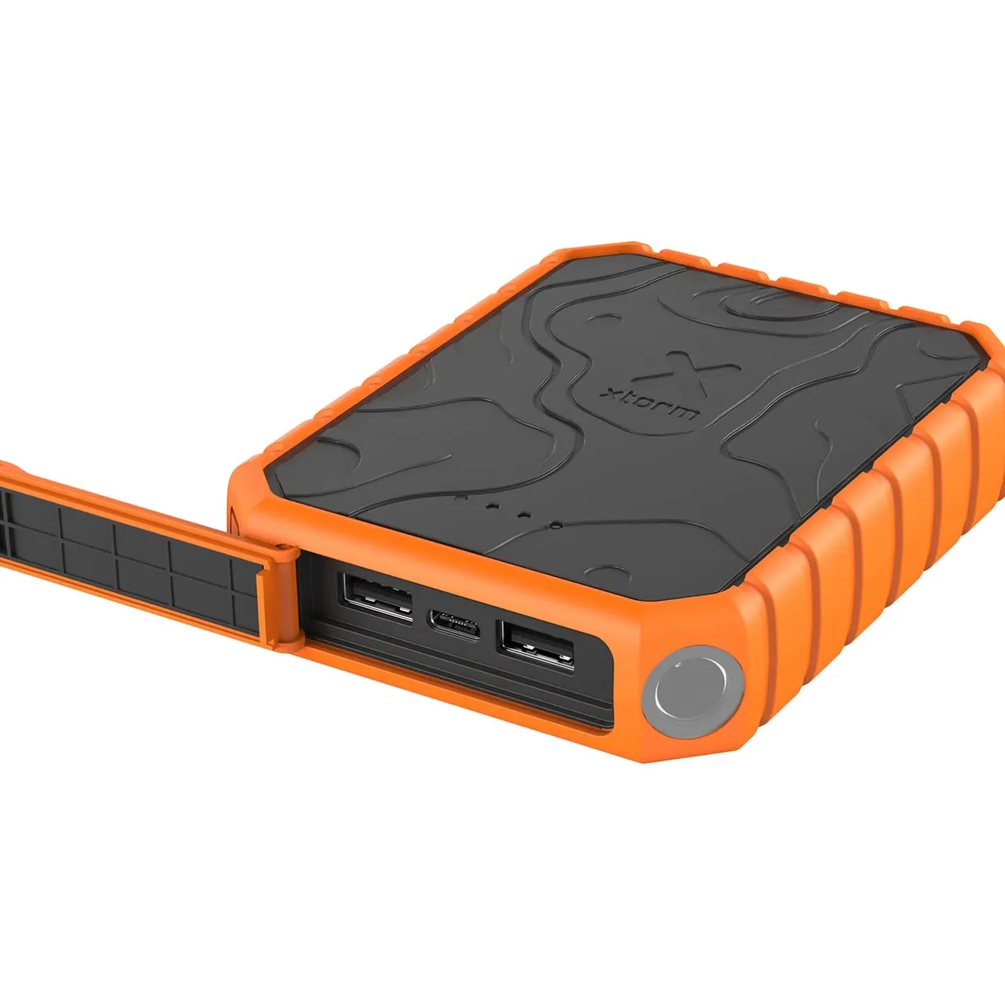 Xtorm Powerbanks Og Solceller<Rugged Power Bank 10000 Sort (BLACK/ORANGE)