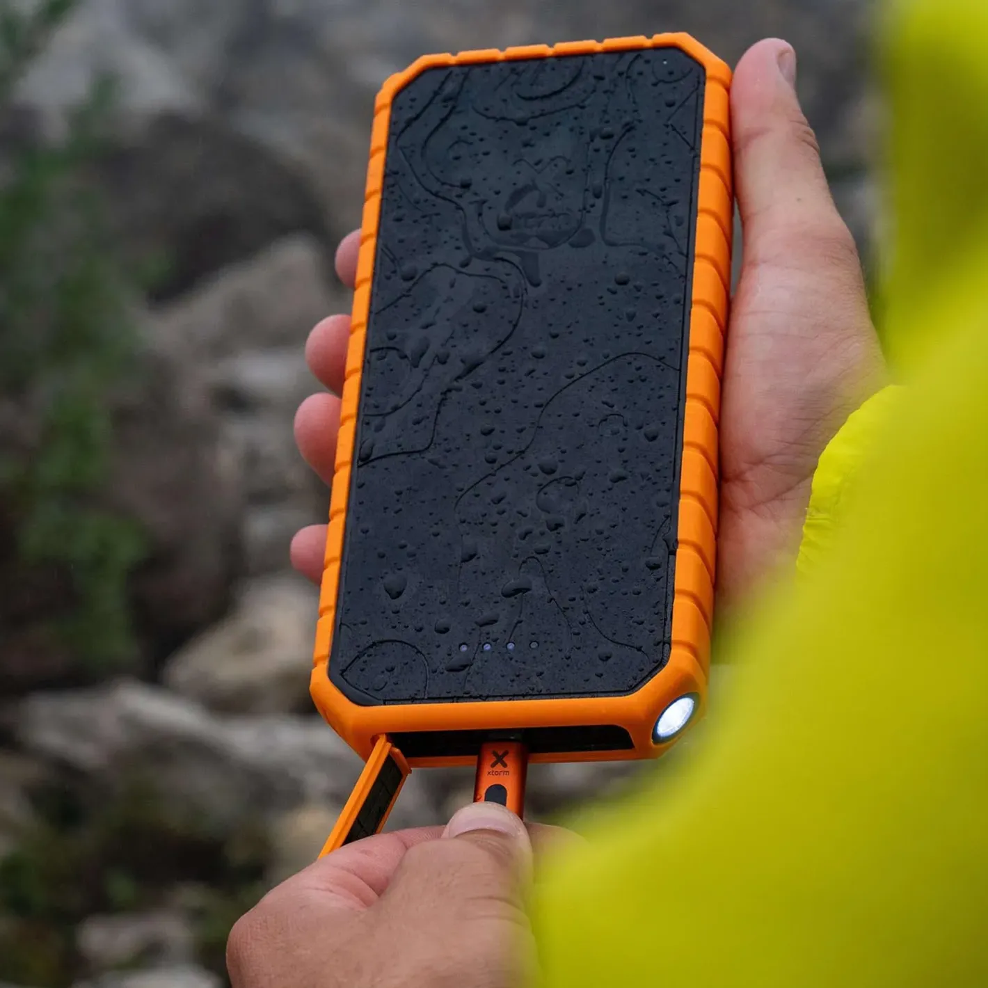 Xtorm Powerbanks Og Solceller<Rugged Power Bank 20000 Sort (BLACK/ORANGE)
