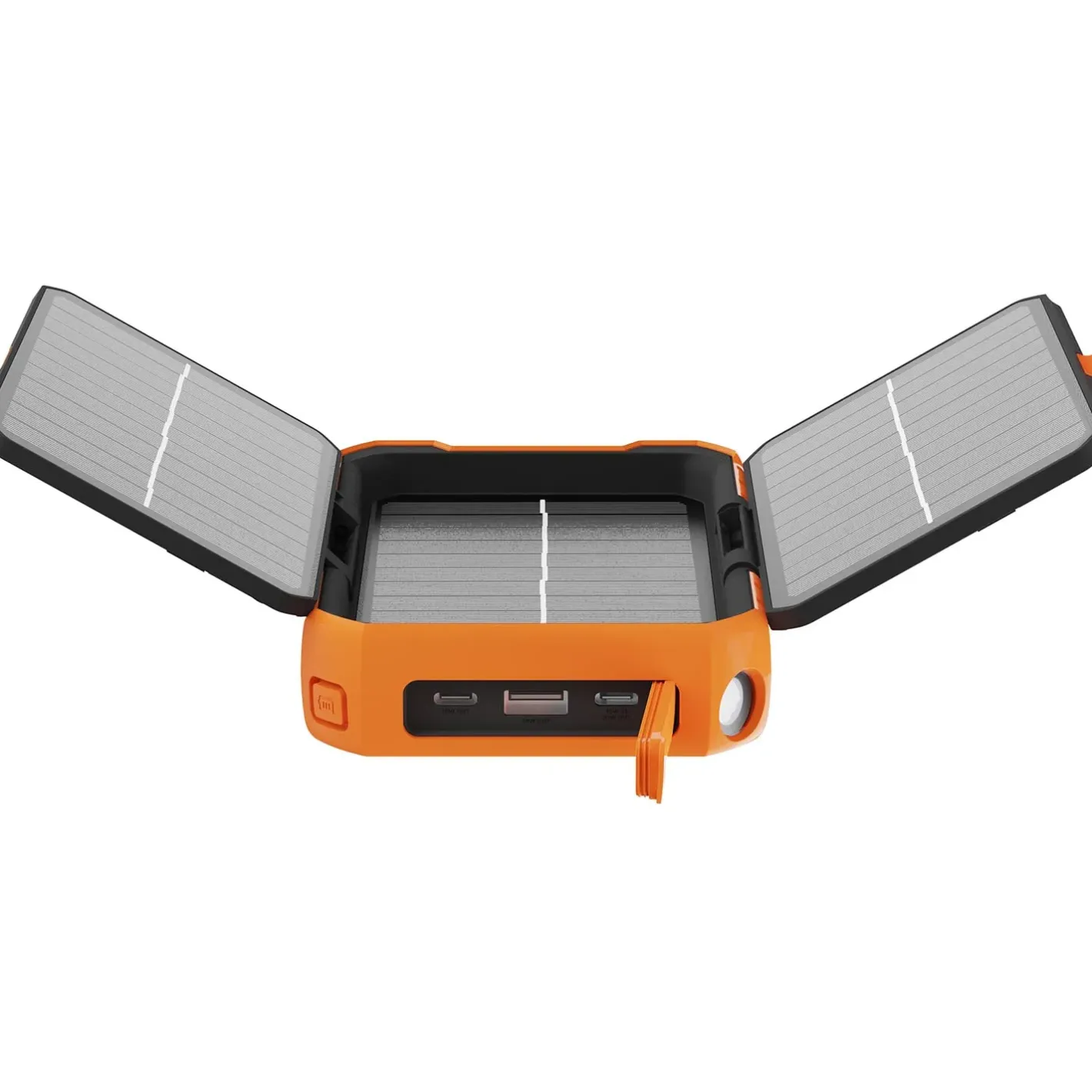 Xtorm Powerbanks Og Solceller<Rugged Solar Powerbank 10000 Sort (BLACK/ORANGE)