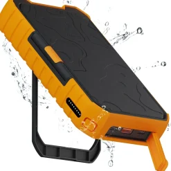 Xtorm Powerbanks Og Solceller<Rugged Solar Powerbank 10000 Sort (BLACK/ORANGE)