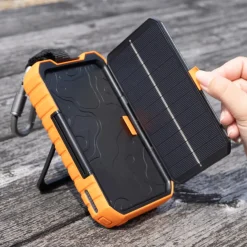 Xtorm Powerbanks Og Solceller<Rugged Solar Powerbank 10000 Sort (BLACK/ORANGE)
