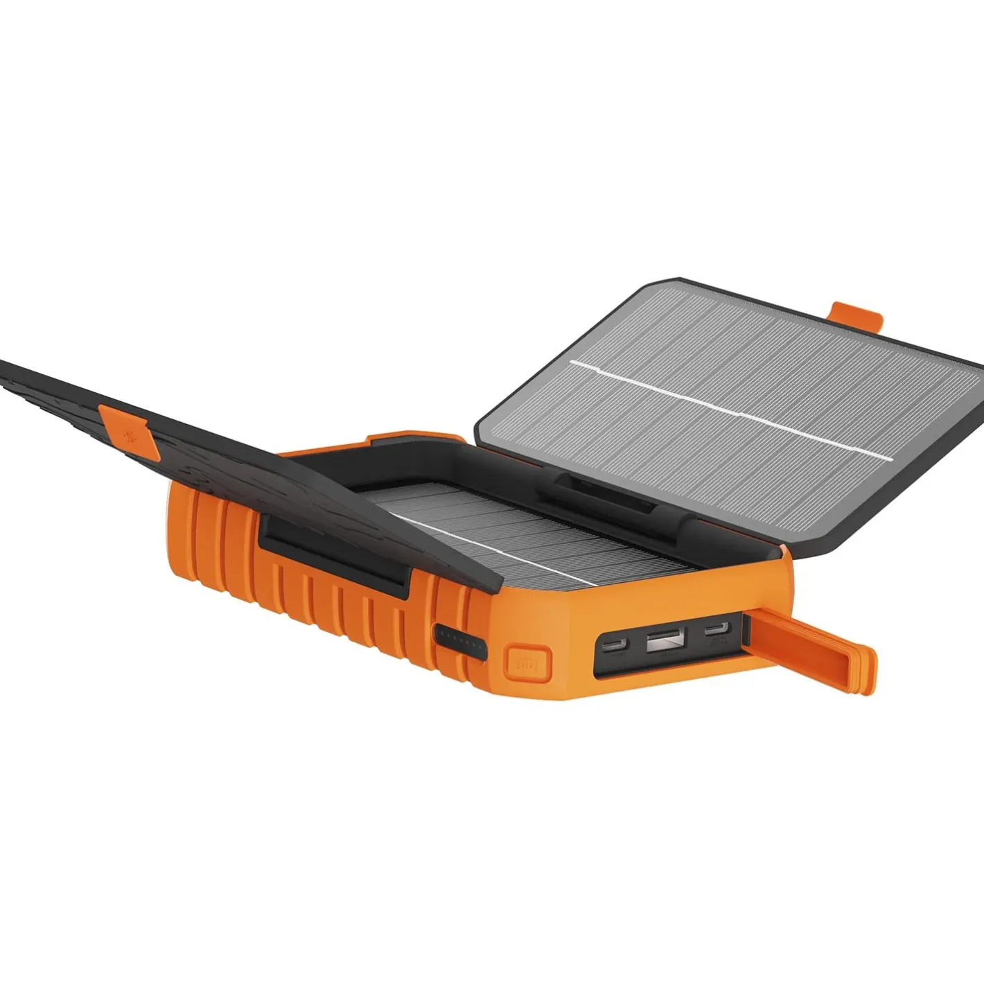 Xtorm Powerbanks Og Solceller<Rugged Solar Powerbank 10000 Sort (BLACK/ORANGE)