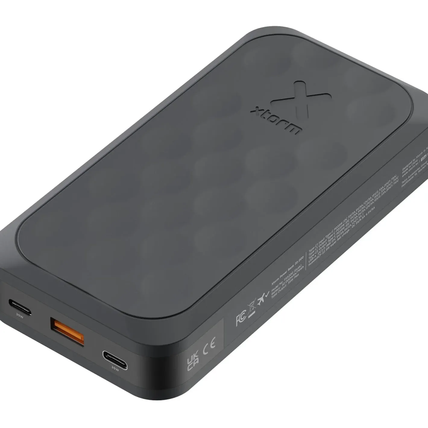 Xtorm Powerbanks Og Solceller<35W Fuel Series Powerbank 20000 Sort (MIDNIGHT BLACK)