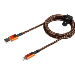 Xtorm Tilbehør Til Elektronik<Xtreme USB To Lightning Cable (1,5m) F20 Sort (BLACK/ORANGE)